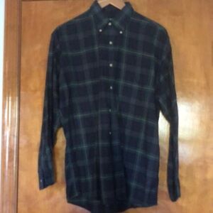 Viyella cotton wool blend 80/20 button down shirt